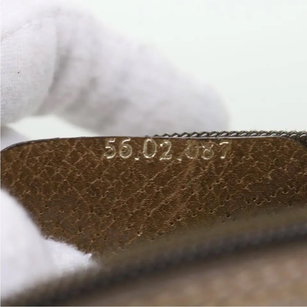 Authentic GUCCI GG Supreme Web Sherry line Bag Beige Red 56 02 087 Auth yk9330 - Picture 11 of 12